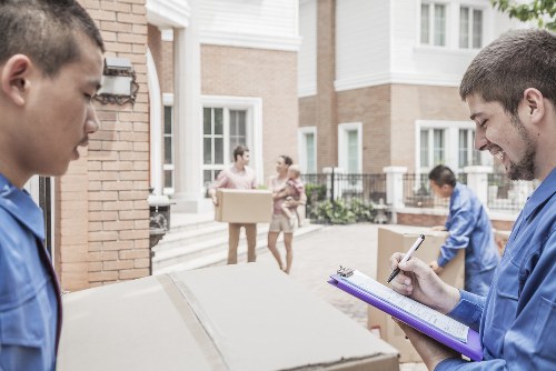 House removalists in Slough helping with a residential move