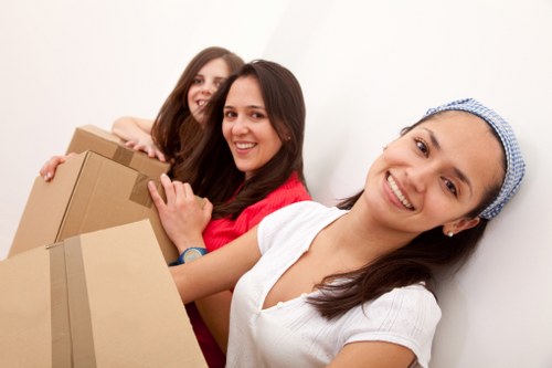 Organized boxes for house moves and storage in Slough