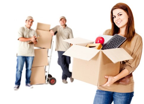 Business relocation team coordinating an office move in Slough