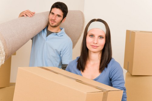 Office relocation equipment arranged for commercial removals in Slough